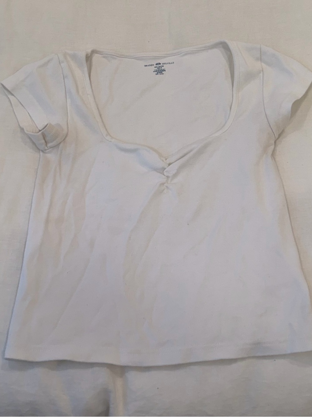 Brandy Melville /3 White Tops/ Bundle deal /